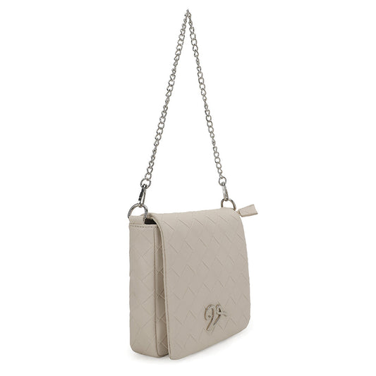 WHITE Vintage Havana ALLIE BAG - WHITE