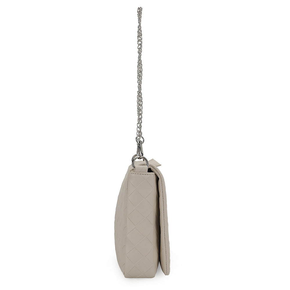 WHITE Vintage Havana ALLIE BAG - WHITE