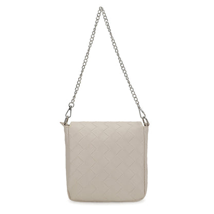 WHITE Vintage Havana ALLIE BAG - WHITE