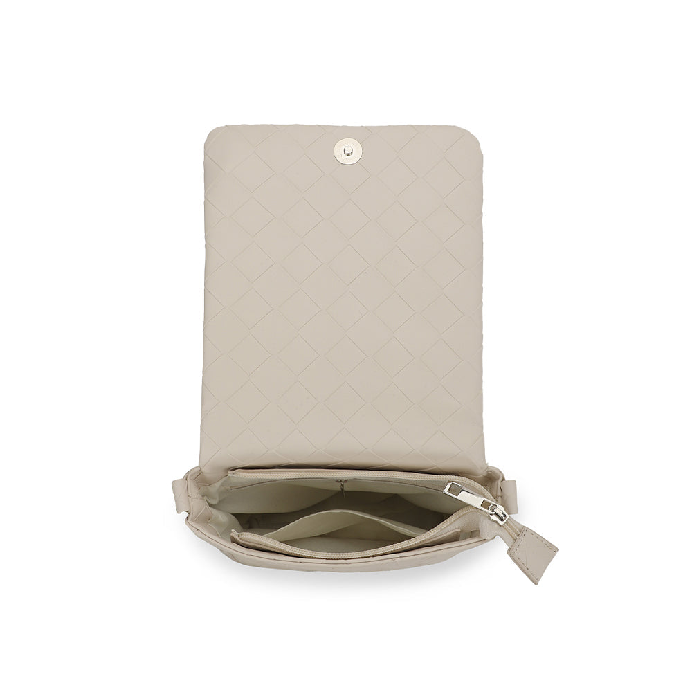 WHITE Vintage Havana ALLIE BAG - WHITE