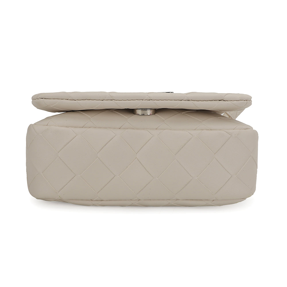 WHITE Vintage Havana ALLIE BAG - WHITE