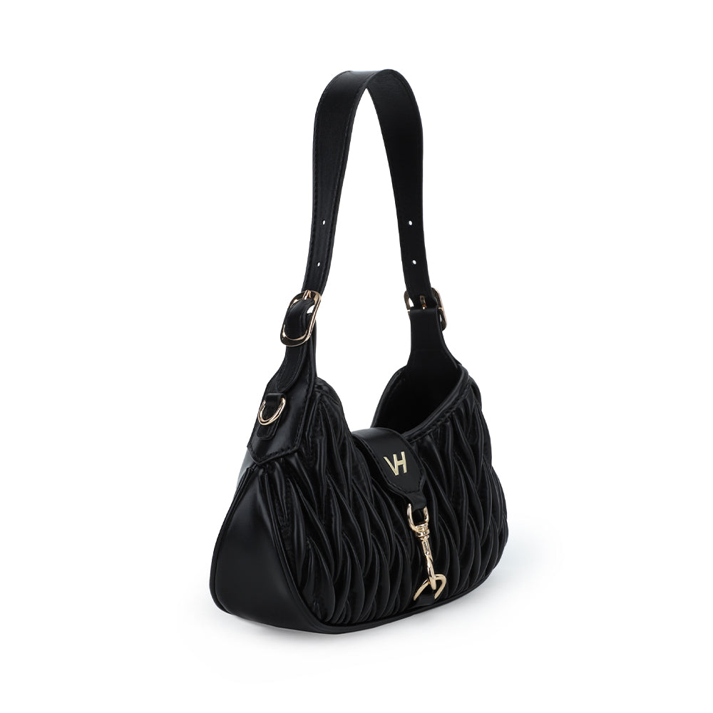 BLACK Vintage Havana AMELIA BAG - BLACK