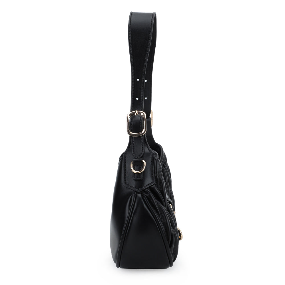 BLACK Vintage Havana AMELIA BAG - BLACK