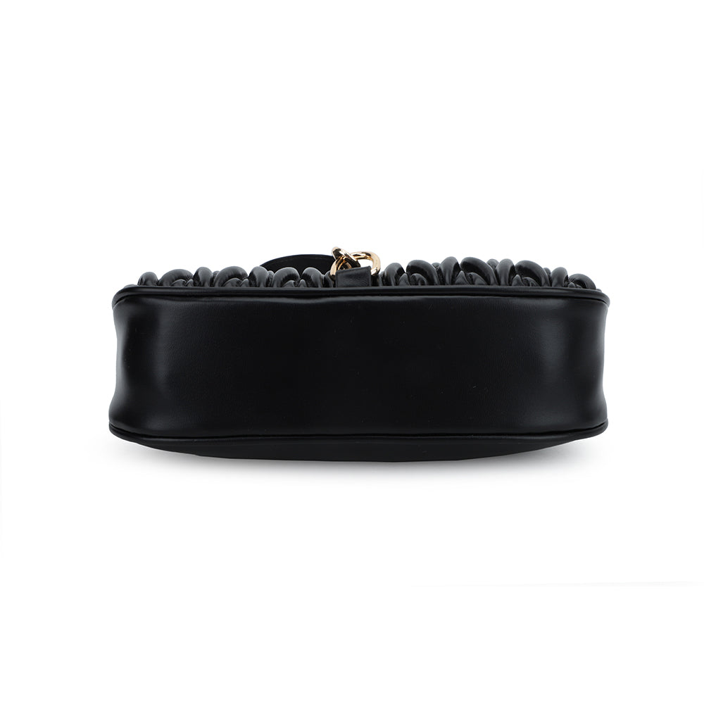BLACK Vintage Havana AMELIA BAG - BLACK
