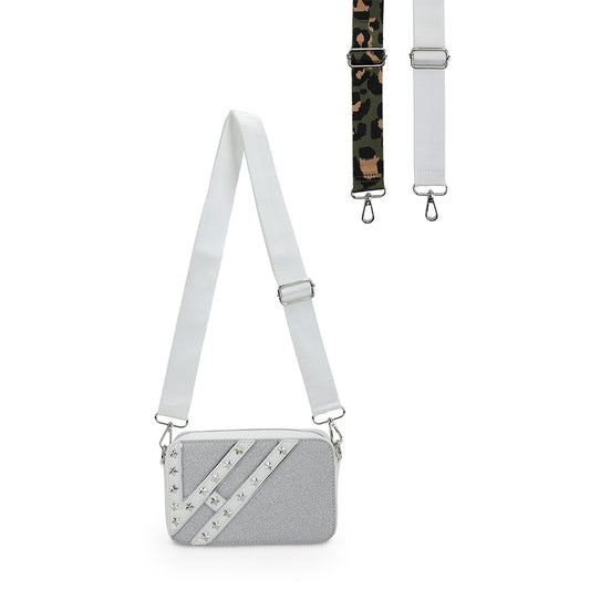 SILVER Vintage Havana JOYCE BAG - SILVER