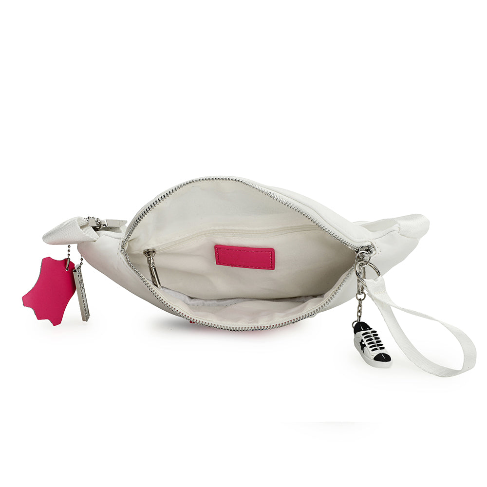 WHITE/BLUE/PINK Vintage Havana SARAH 6 BAG - WHITE/BLUE/PINK
