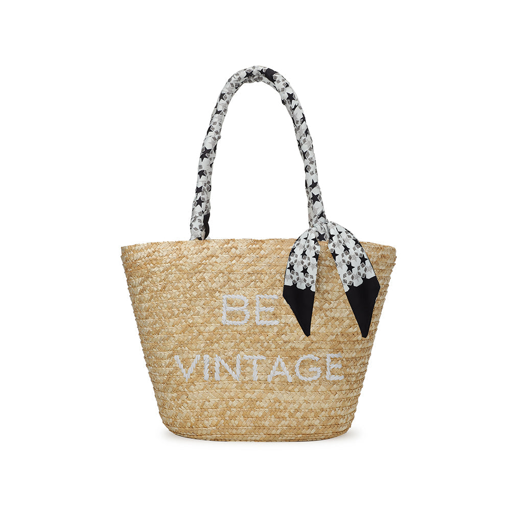 WHITE Vintage Havana ALIVE BAG - WHITE