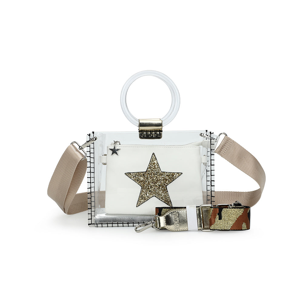 WHITE GOLD Vintage Havana MINI MOLLY - WHITE GOLD