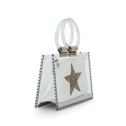 WHITE GOLD Vintage Havana MINI MOLLY - WHITE GOLD