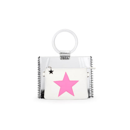 WHITE PINK Vintage Havana MINI MOLLY - WHITE PINK