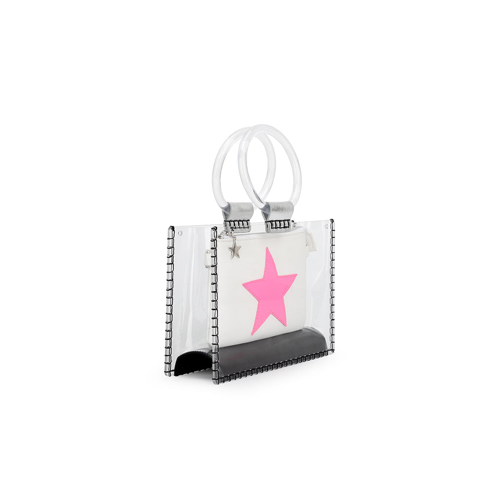 WHITE PINK Vintage Havana MINI MOLLY - WHITE PINK