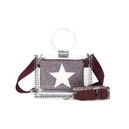 GLITTER MULTI Vintage Havana MINI MOLLY - GLITTER MULTI