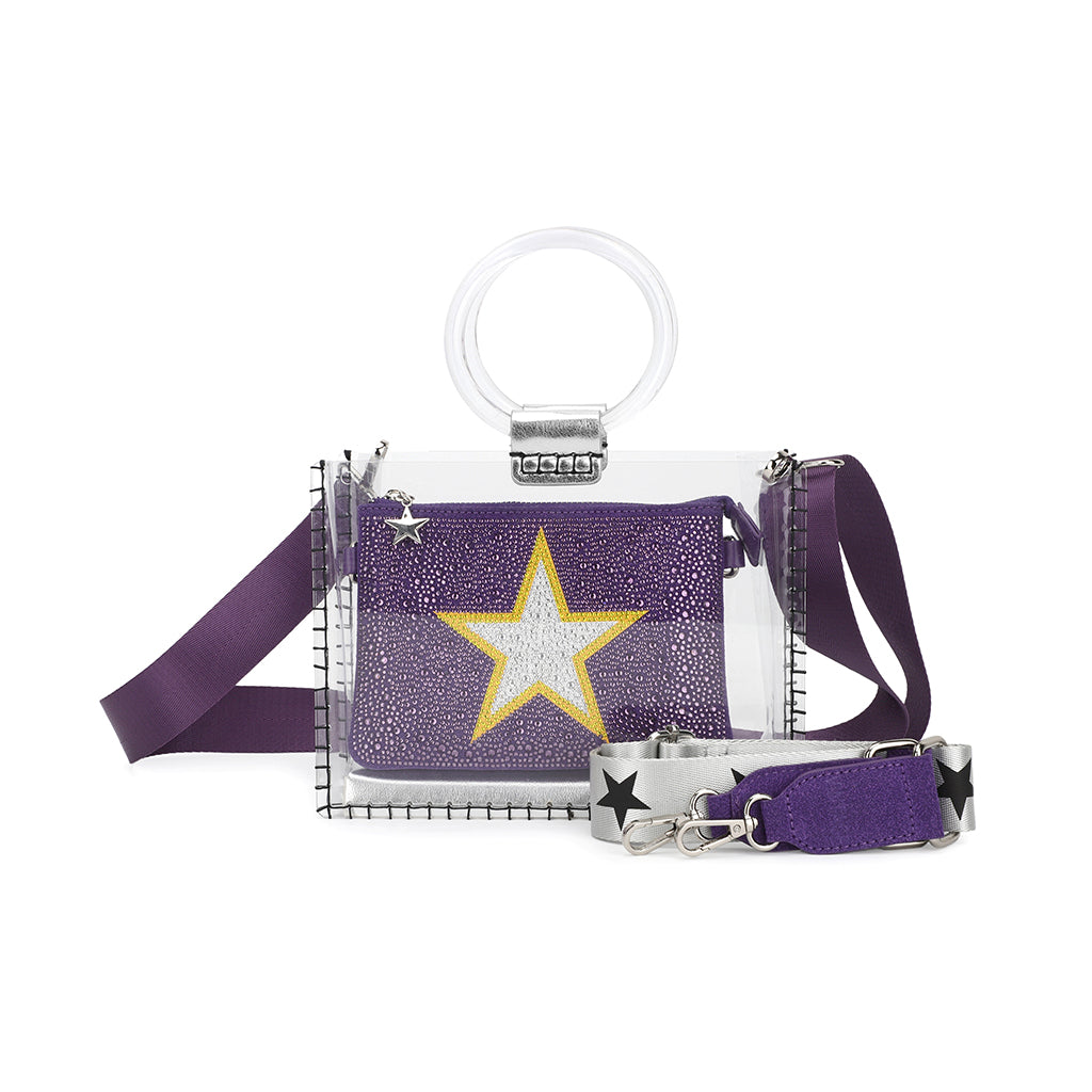 PURPLE GOLD Vintage Havana MINI MOLLY - PURPLE GOLD