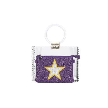 PURPLE GOLD Vintage Havana MINI MOLLY - PURPLE GOLD