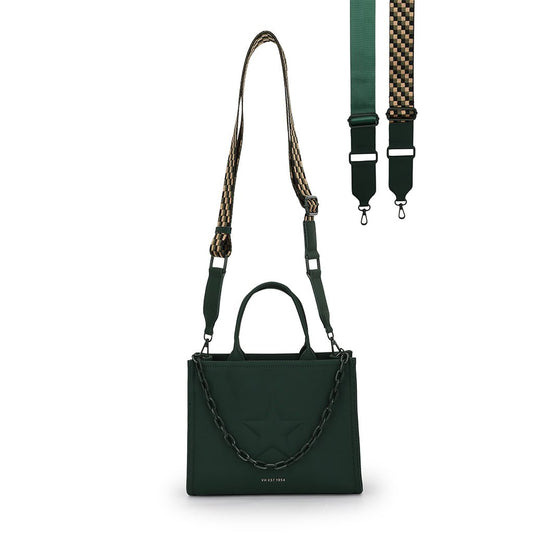 OLIVE Vintage Havana ALYCE BAG - OLIVE