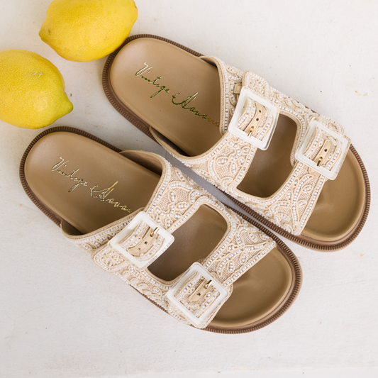 BEIGE Vintage Havana KAYLA - BEIGE