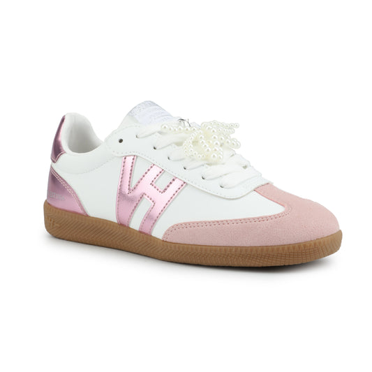WHITE METALLIC PINK Vintage Havana NADIA - WHITE METALLIC PINK