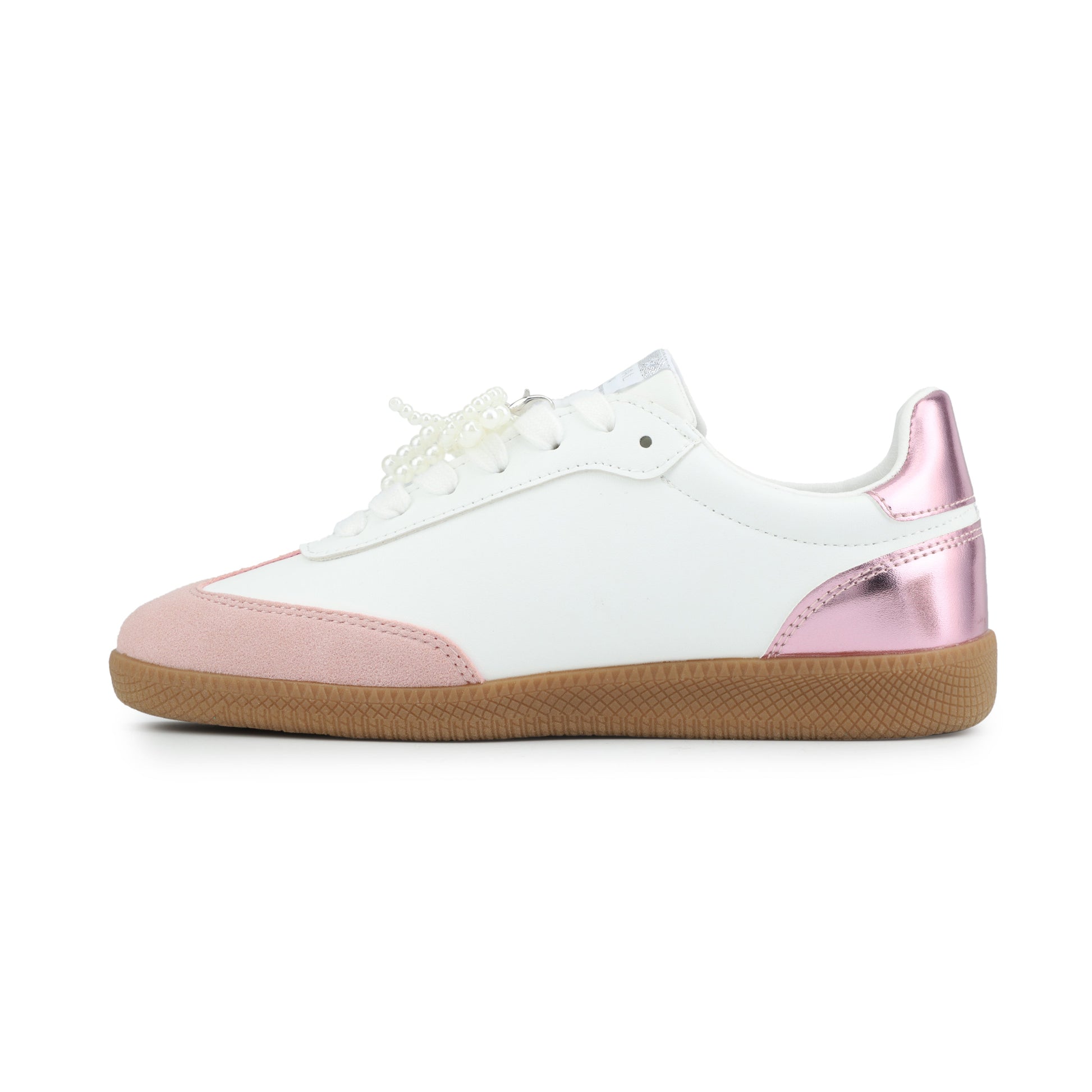 WHITE METALLIC PINK Vintage Havana NADIA - WHITE METALLIC PINK