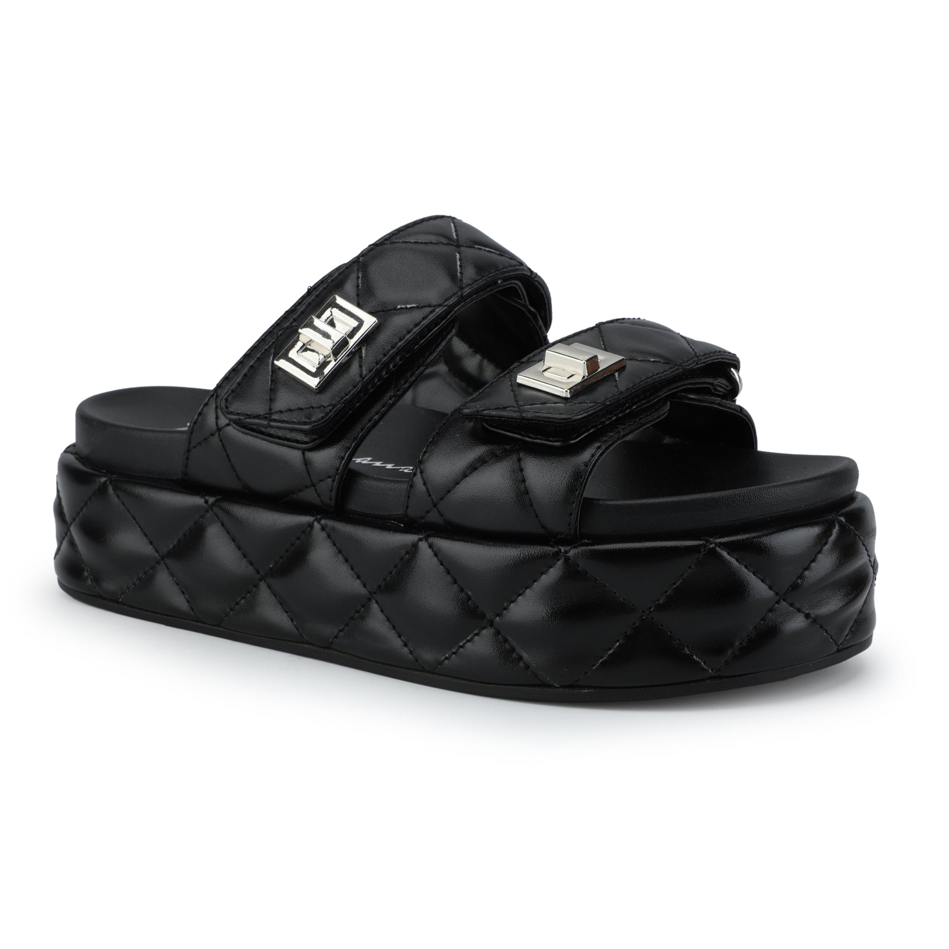 WHITE Vintage Havana ONYA - BLACK