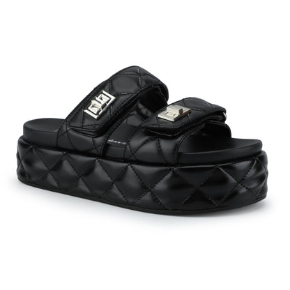 WHITE Vintage Havana ONYA - BLACK