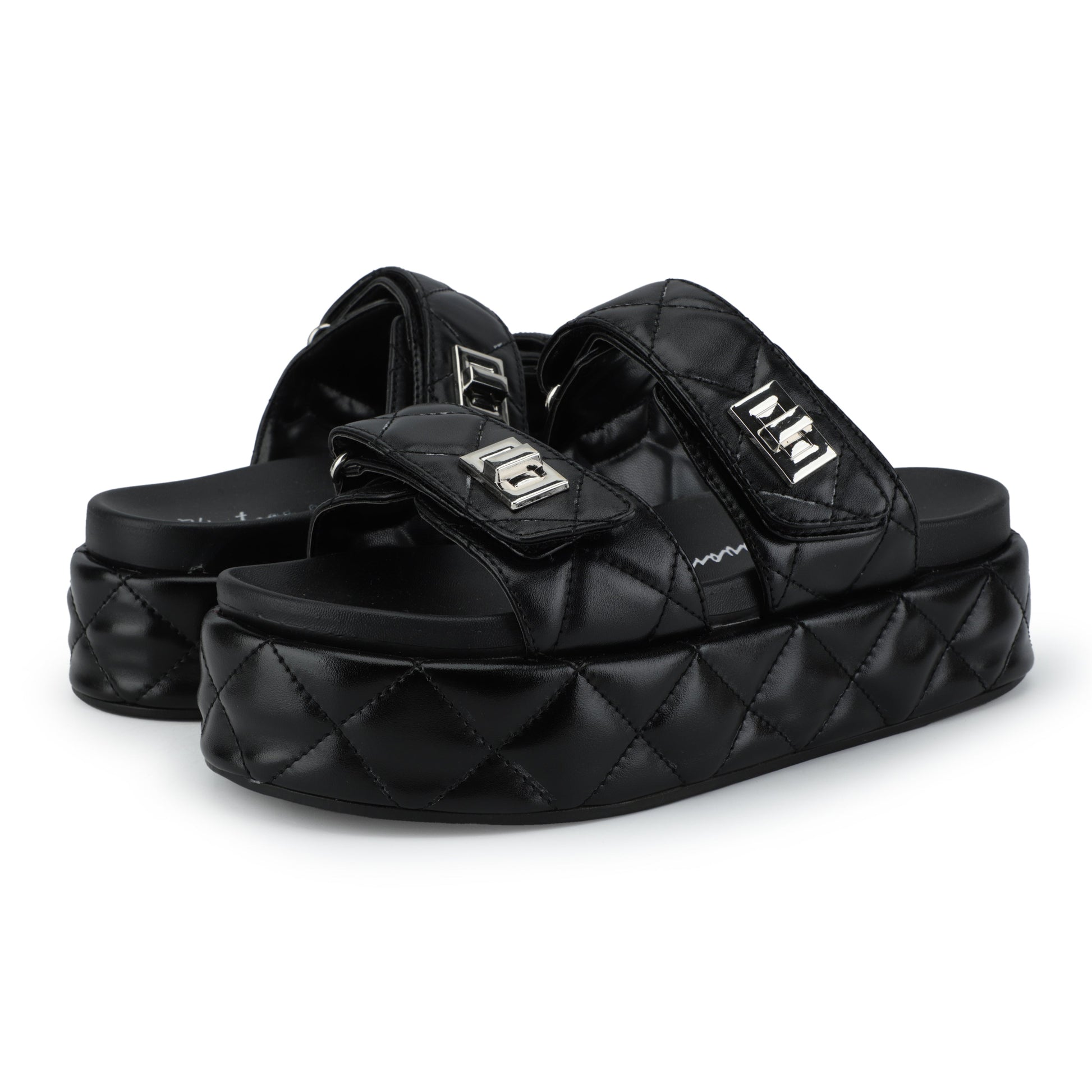 WHITE Vintage Havana ONYA - BLACK
