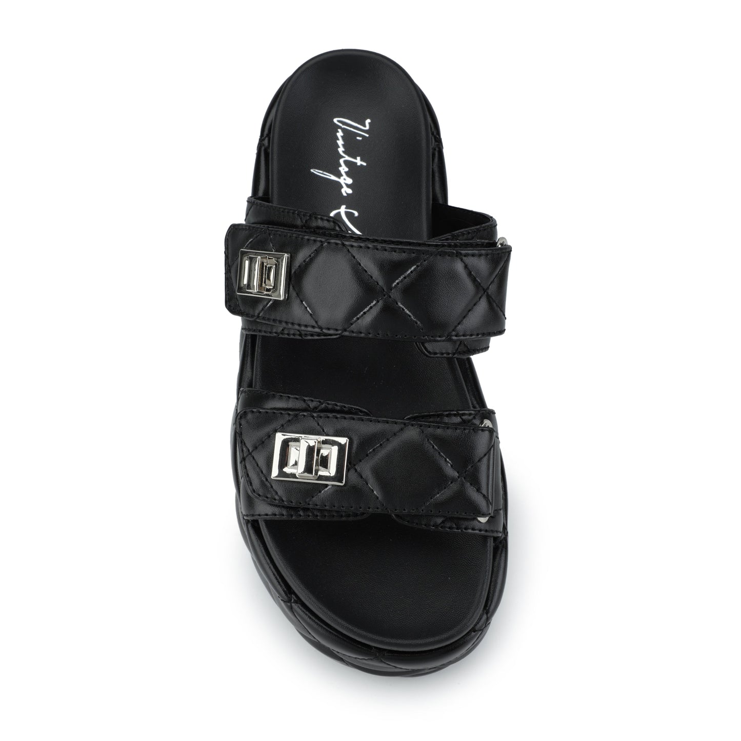 WHITE Vintage Havana ONYA - BLACK