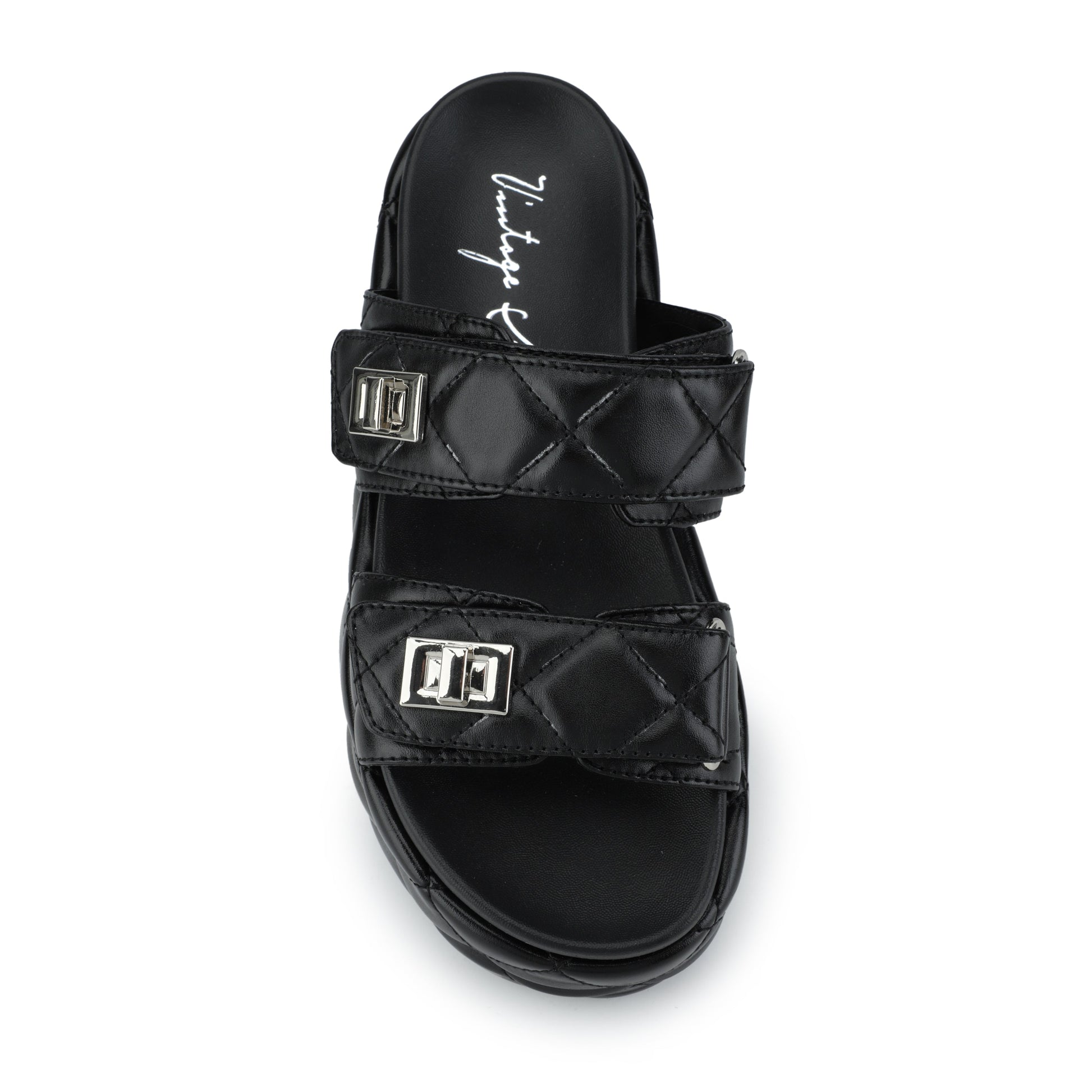 WHITE Vintage Havana ONYA - BLACK