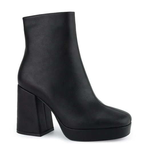 BLACK LEATHER Vintage Havana BAYSIDE - BLACK LEATHER