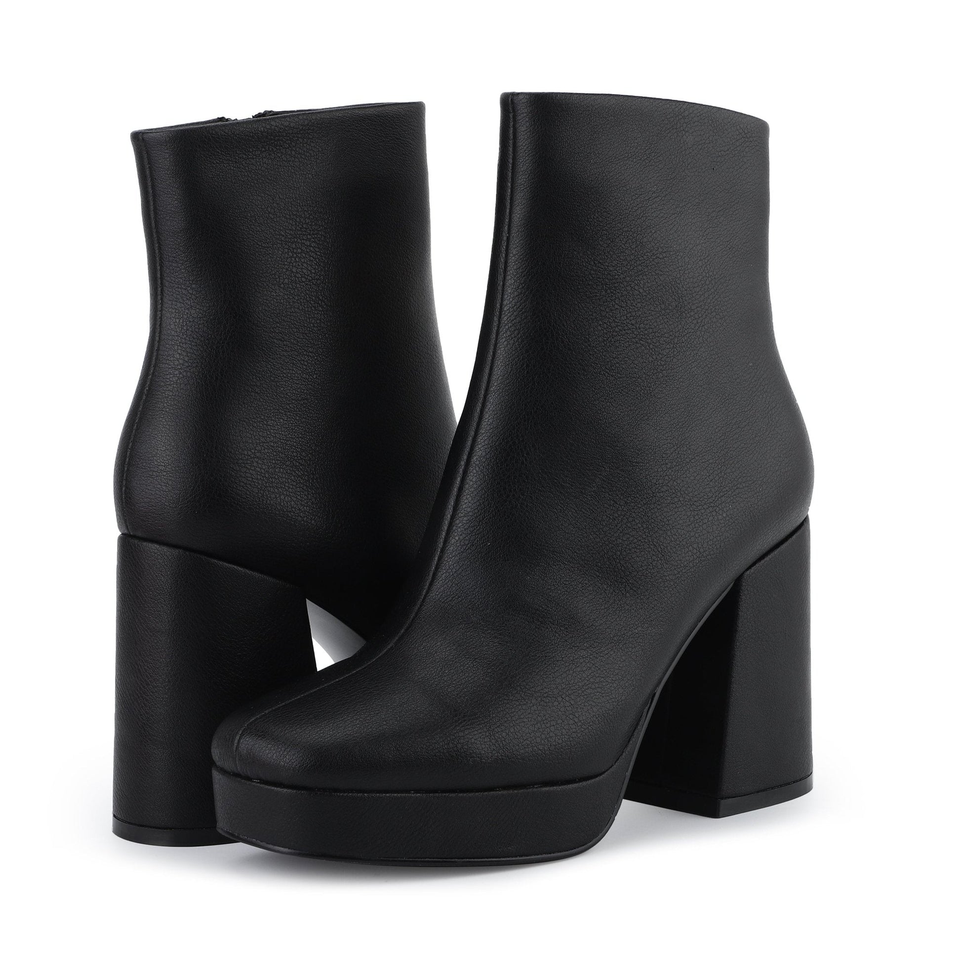 BLACK LEATHER Vintage Havana BAYSIDE - BLACK LEATHER