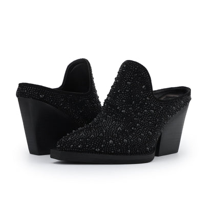 BLACK RHINESTONES Vintage Havana DANTE - BLACK RHINESTONES