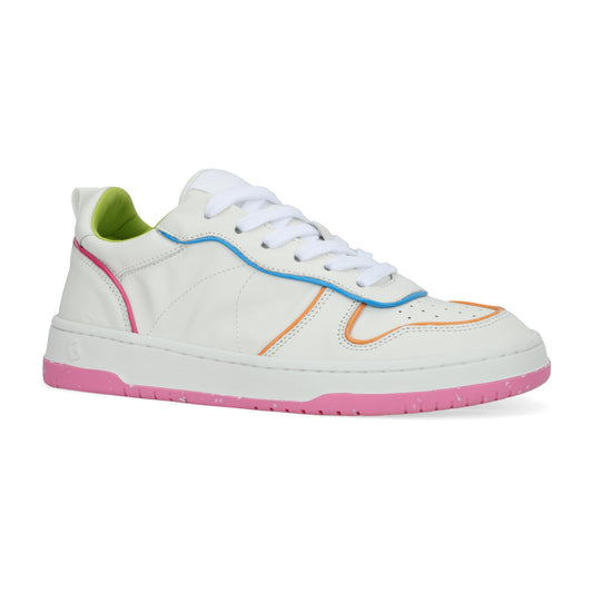 WHITE STITCH MULTI Vintage Havana GADOL STYLE 1 - WHITE STITCH MULTI