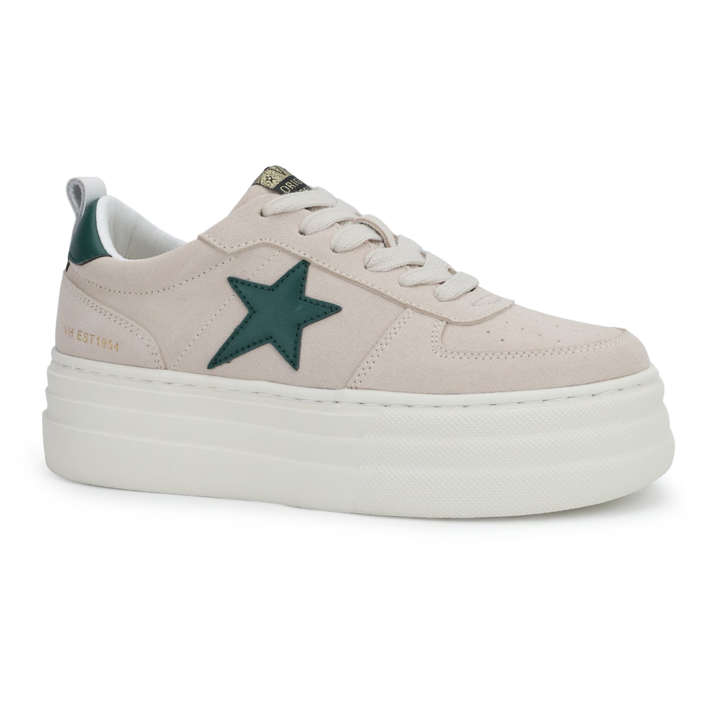 GREY SUEDE GREEN Vintage Havana HUNTER - GREY SUEDE GREEN