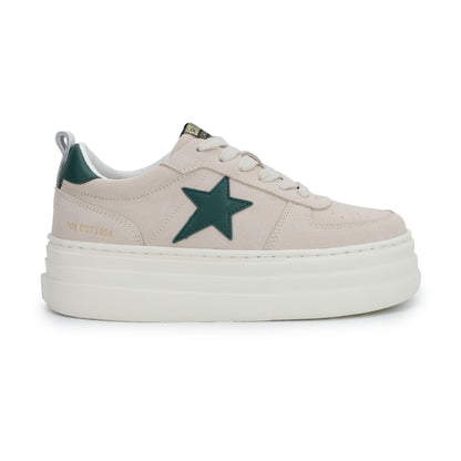 GREY SUEDE GREEN Vintage Havana HUNTER - GREY SUEDE GREEN