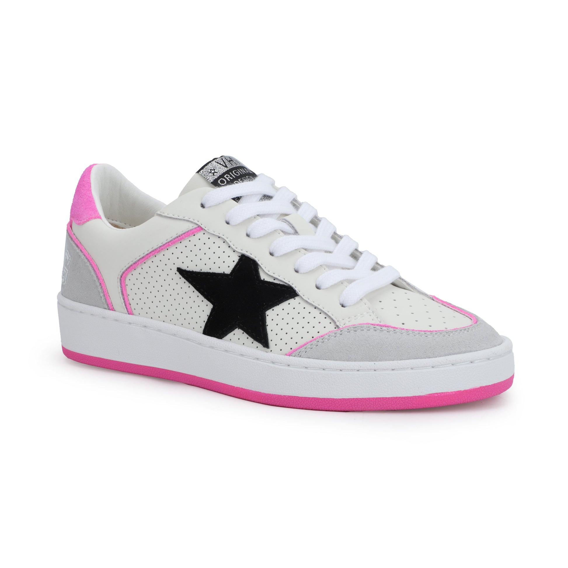 WHITE FUSCHIA MULTI Vintage Havana DELMA - WHITE FUSCHIA MULTI
