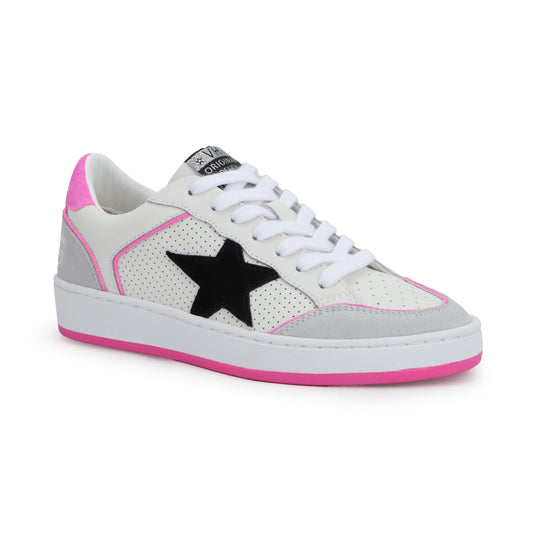 WHITE FUSCHIA MULTI Vintage Havana DELMA - WHITE FUSCHIA MULTI