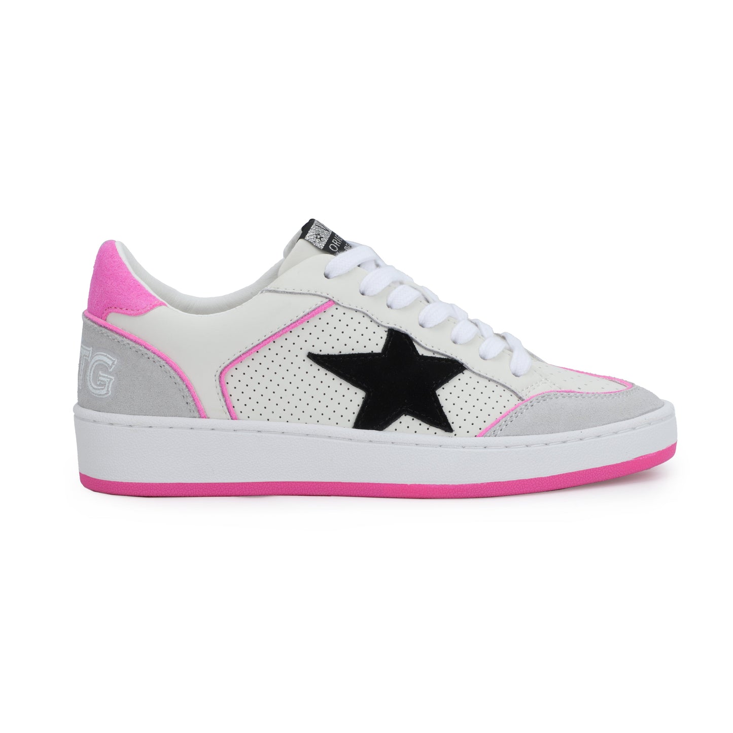 WHITE FUSCHIA MULTI Vintage Havana DELMA - WHITE FUSCHIA MULTI