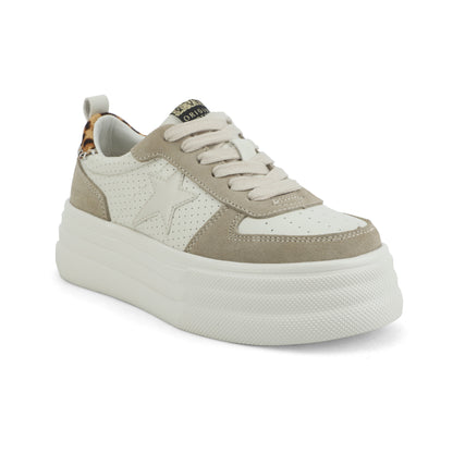 WHITE BEIGE Vintage Havana HUNTER - WHITE/ BEIGE
