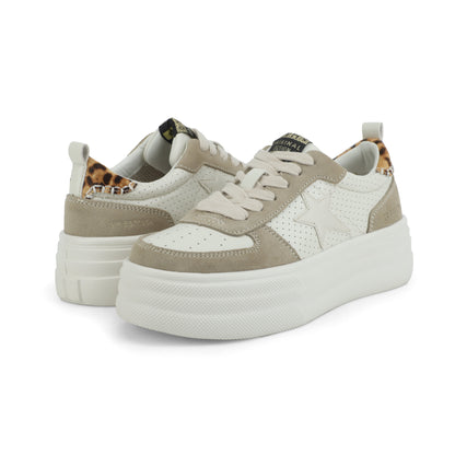 WHITE BEIGE Vintage Havana HUNTER - WHITE/ BEIGE