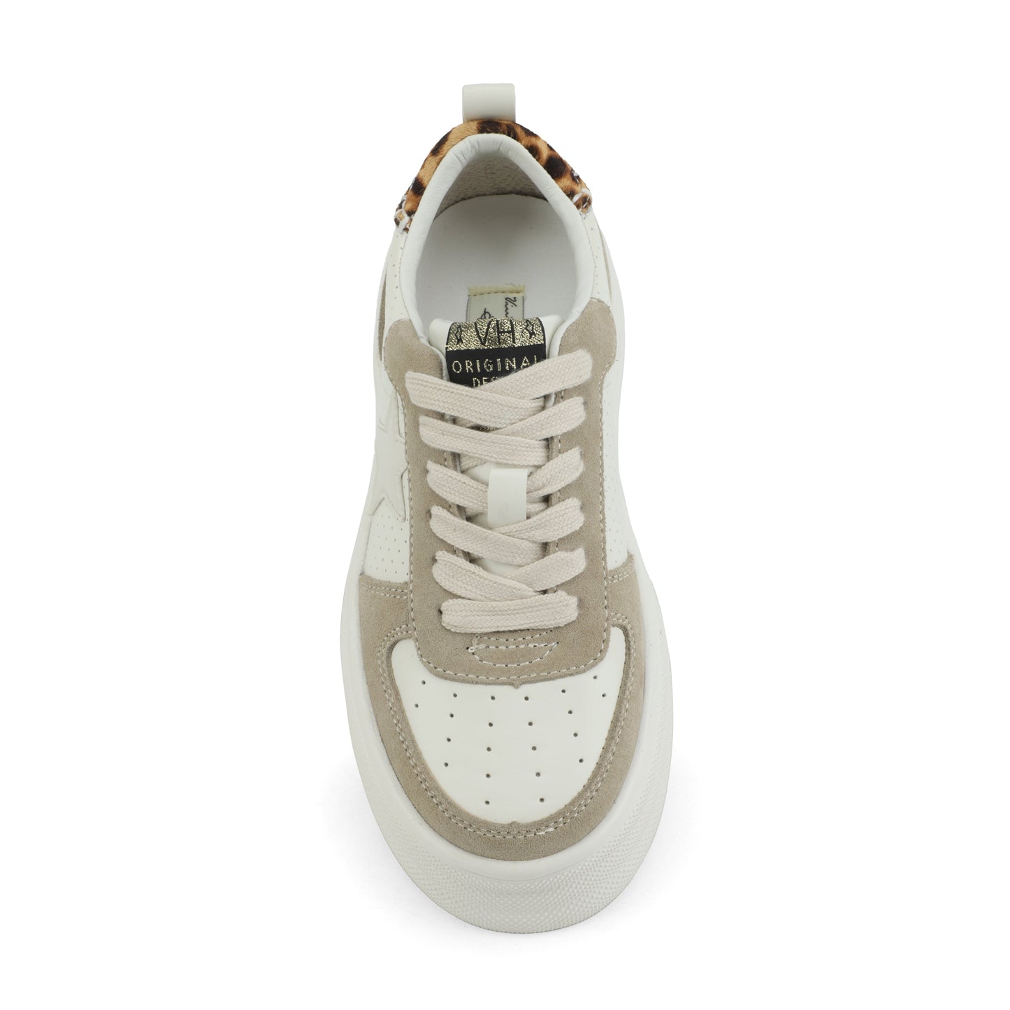 WHITE BEIGE Vintage Havana HUNTER - WHITE/ BEIGE