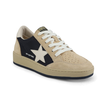 NAVY BEIGE Vintage Havana DENISSE - NAVY BEIGE