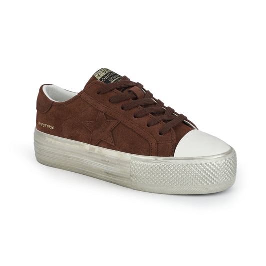 BROWN SUEDE Vintage Havana AMAZE - BROWN SUEDE