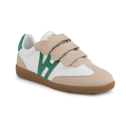 WHITE TAUPE GREEN Vintage Havana PACE - WHITE TAUPE GREEN