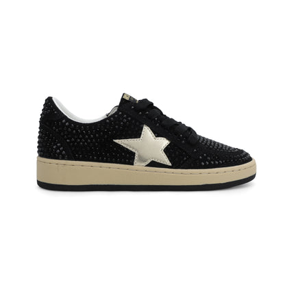 BLACK RHINESTONE Vintage Havana KIDS BRAVO - BLACK RHINESTONE