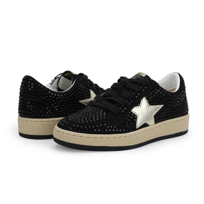 BLACK RHINESTONE Vintage Havana KIDS BRAVO - BLACK RHINESTONE