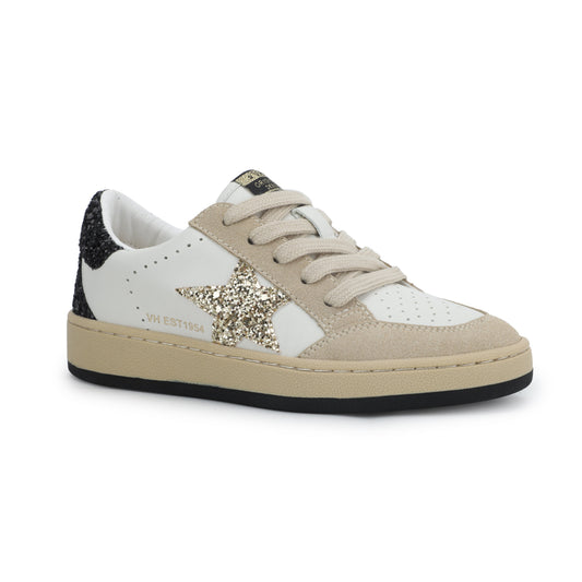 WHITE/ TAUPE GLITTER Vintage Havana KIDS ARIELLA - WHITE/ TAUPE GLITTER