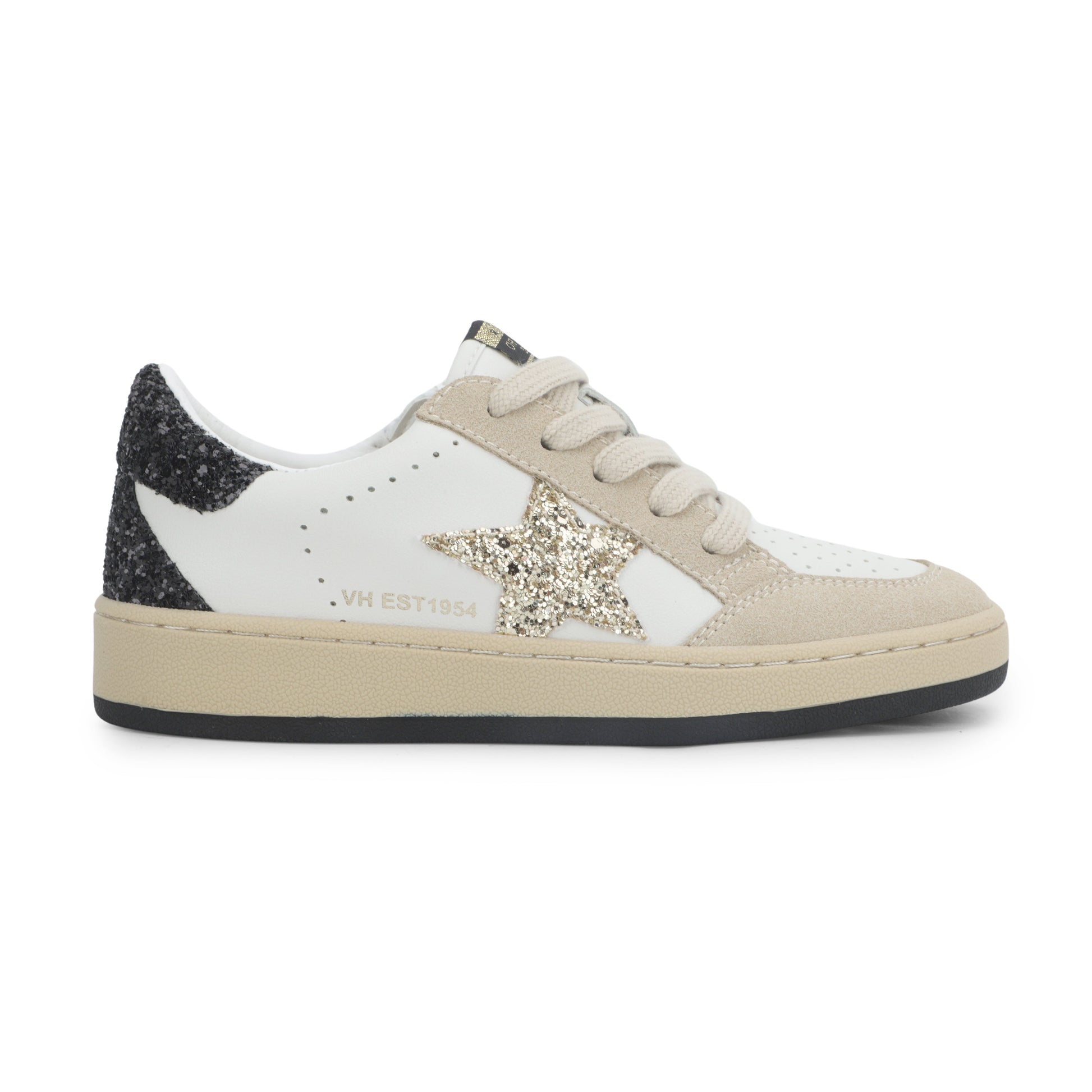WHITE/ TAUPE GLITTER Vintage Havana KIDS ARIELLA - WHITE/ TAUPE GLITTER