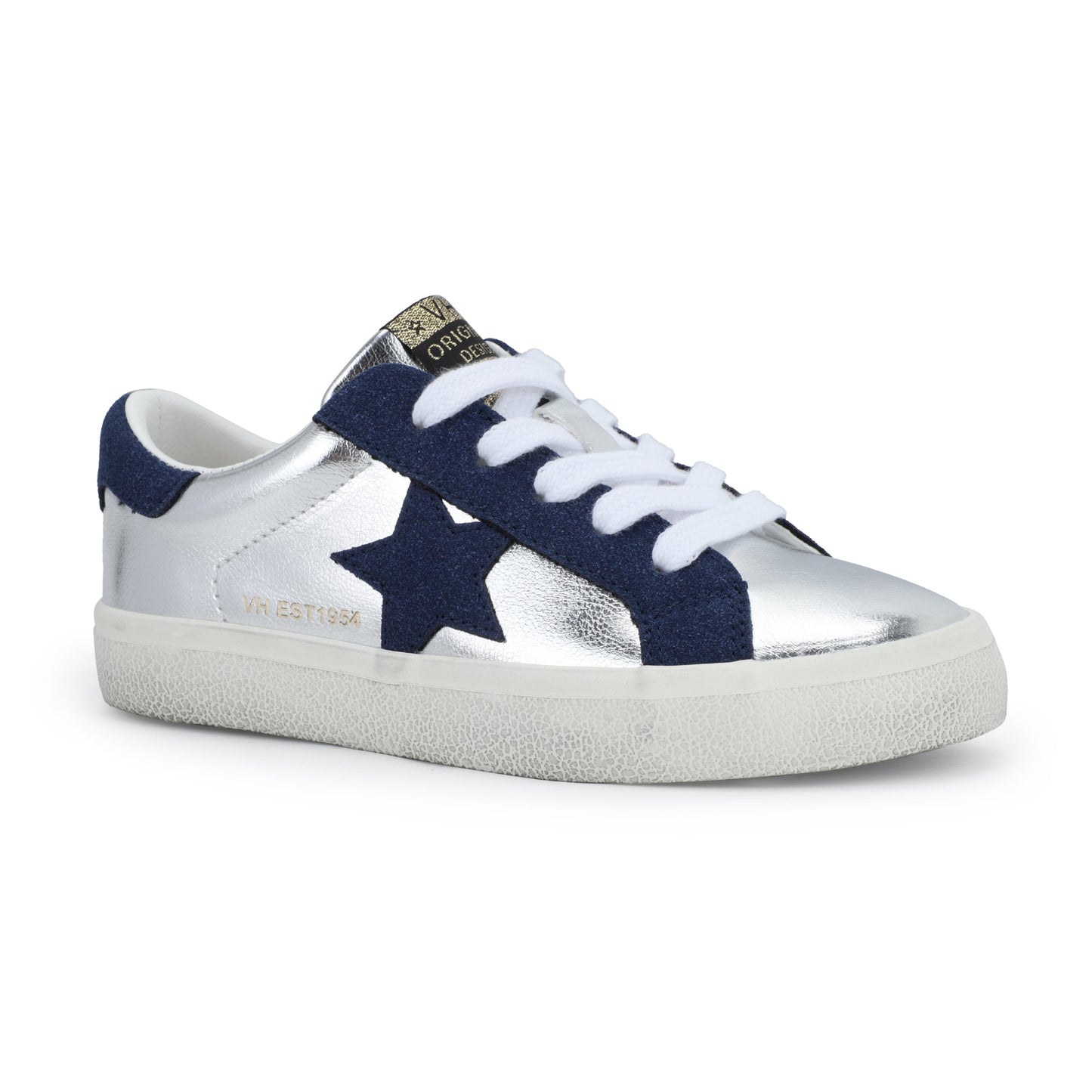 WASHED SILVER/ NAVY Vintage Havana KIDS VAIL - WASHED SILVER/ NAVY