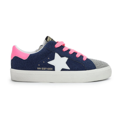 NAVY/ MATT SPARKLE Vintage Havana KIDS VAIL - NAVY/ MATT SPARKLE
