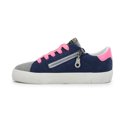 NAVY/ MATT SPARKLE Vintage Havana KIDS VAIL - NAVY/ MATT SPARKLE