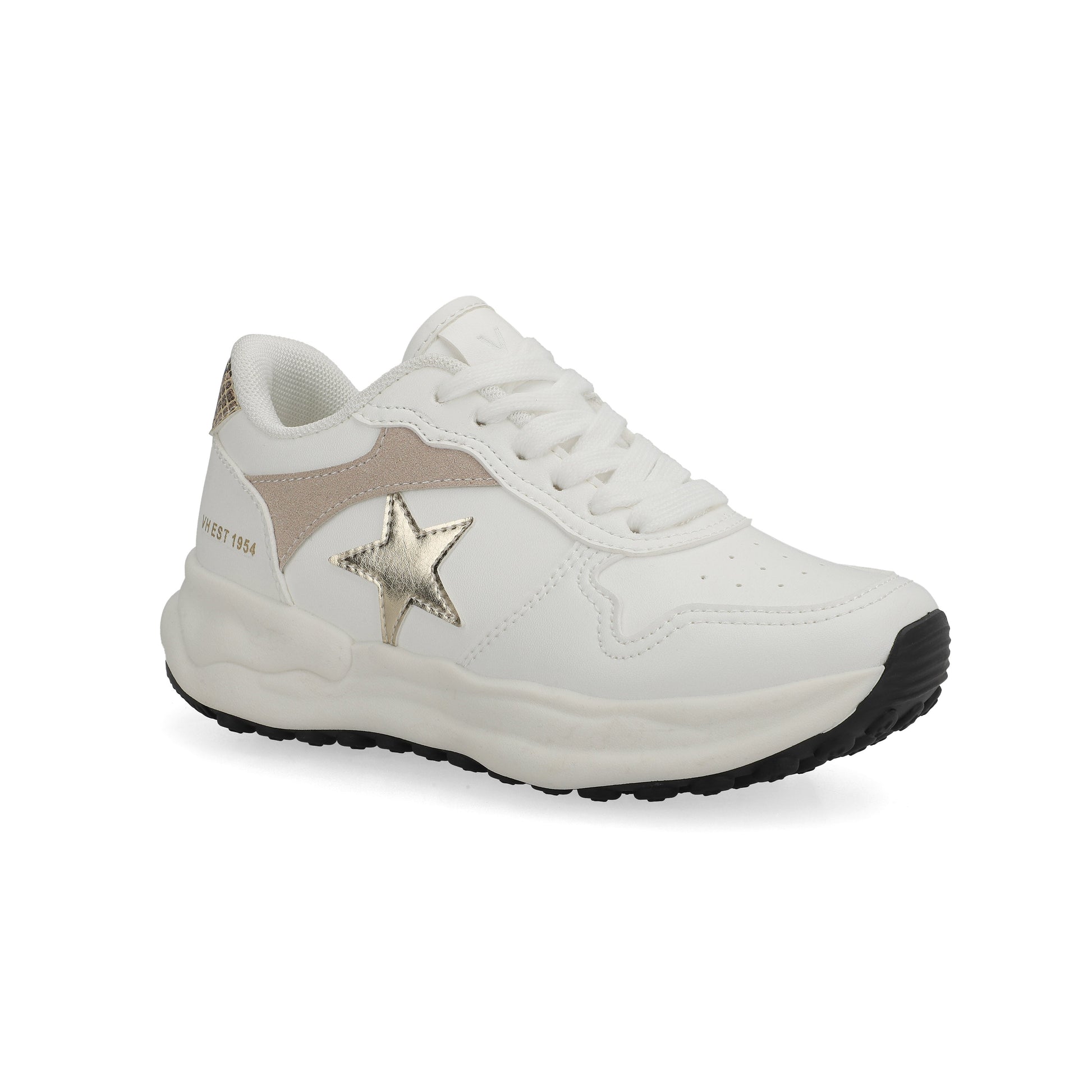 WHITE TAUPE GOLD Vintage Havana KIDS SWIFT - WHITE TAUPE GOLD